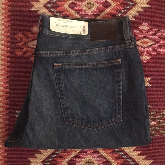 sonoma relaxed fit jeans